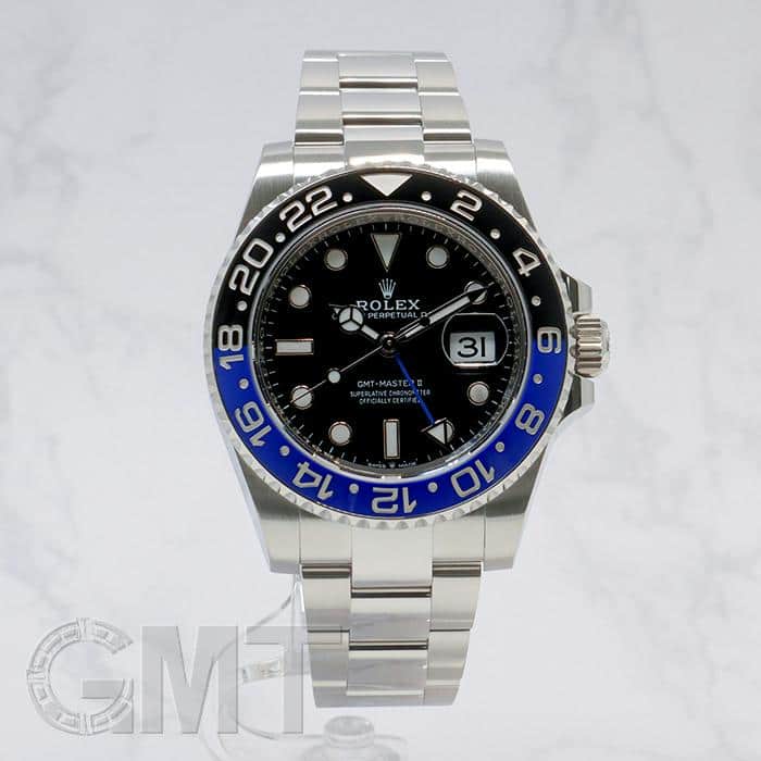 中古)ROLEX ロレックス GMTマスター II 126710BLNR ブルーブラック
