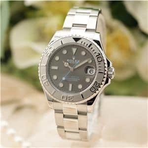 中古)ROLEX ロレックス ヨットマスター 37 268622 ダークロジウム