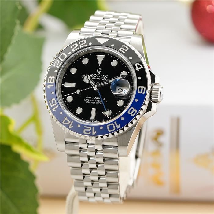 美品純正 現行ロレックスジュビリーブレス M126710BLNR 中古)ROLEX ロレックス GMTマスター II 126710BLNR ジュビリー
