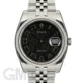 ROLEX ロレックス デイトジャスト 116234 ブラック コンピューター ローマ