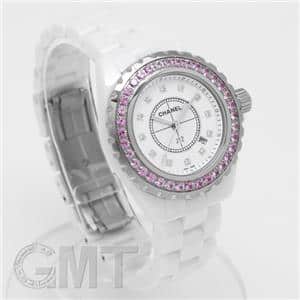 CHANEL シャネル J12 ピンクサファイア 12Pダイヤ H2010 33mm メイン