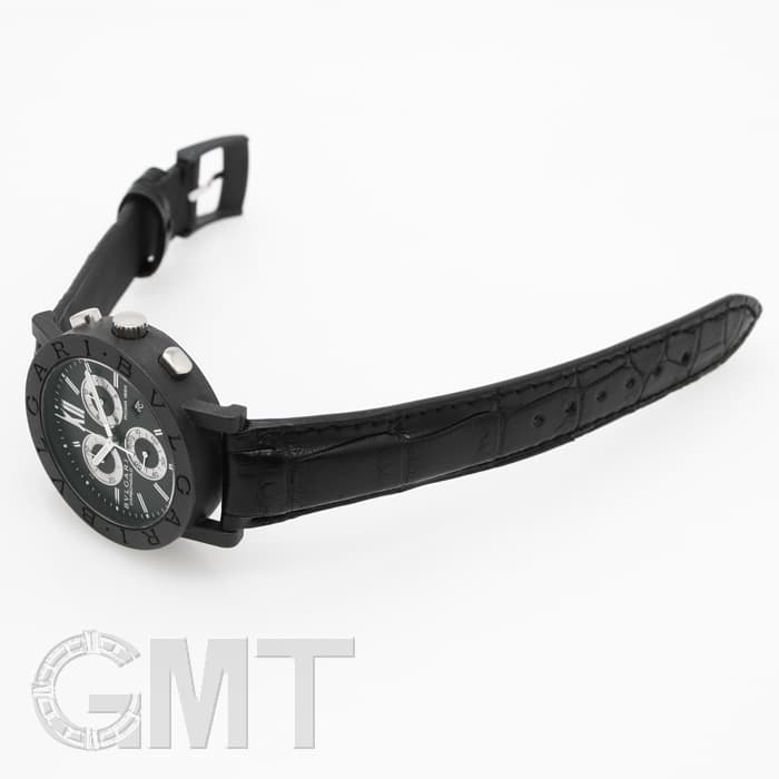 中古)BVLGARI ブルガリ ブルガリ・ブルガリ カーボンゴールド クロノ