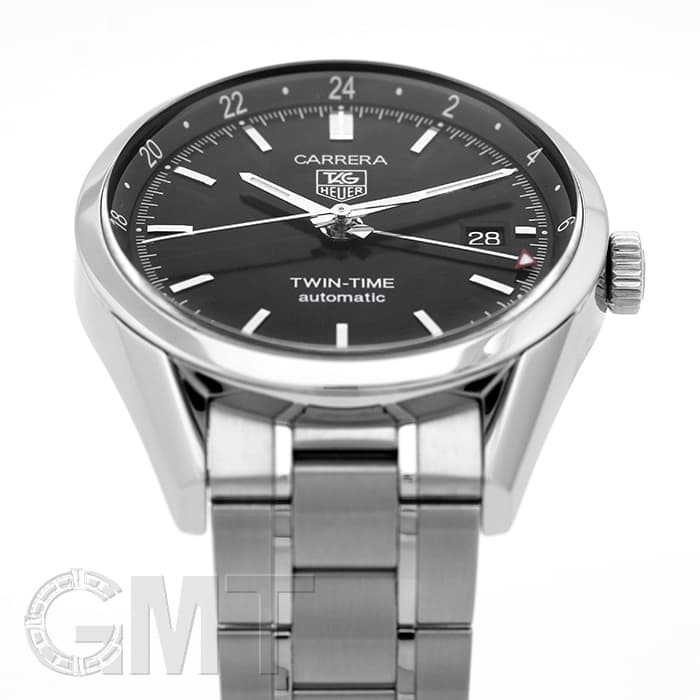 中古)TAG HEUER タグ・ホイヤー カレラ ツインタイム WV2115.BA0787