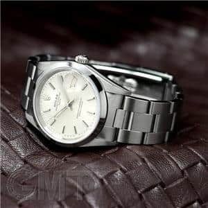 ROLEX ロレックス オイスターパーペチュアル 34mm 15200 シルバー Y番【一部保護テープ付き】 メイン