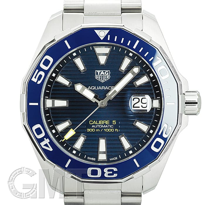 [TAG HEUER] アクアレーサー WAY201B ブルー セラミックベゼル TAG HEUER] アクアレーサー WAY201B ブルー セラミックベゼル TAG