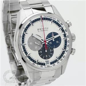 新品)ZENITH ゼニス エル・プリメロ 36000VPH シルバー 42mm 03.2040