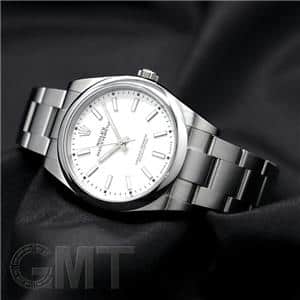 中古)ROLEX ロレックス オイスターパーペチュアル 39 114300 ホワイト