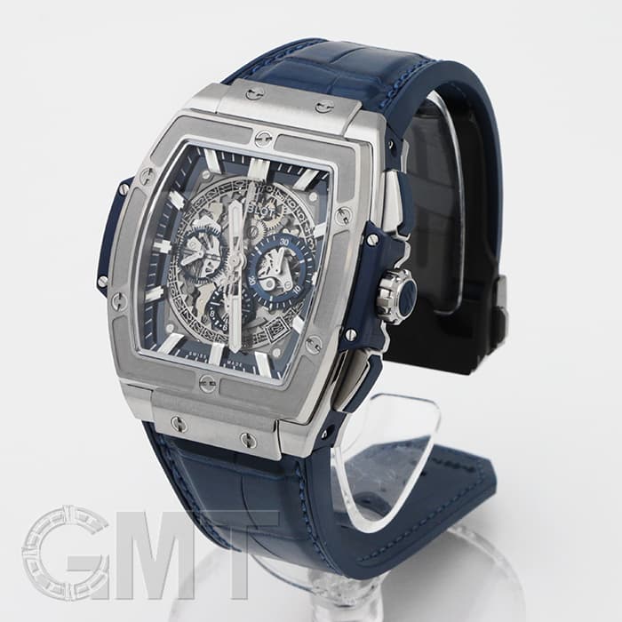 新品)HUBLOT ウブロ スピリット オブ ビッグバン チタニウム ブルー 45
