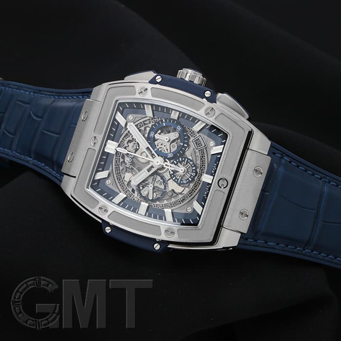 新品)HUBLOT ウブロ スピリット オブ ビッグバン チタニウム ブルー 45