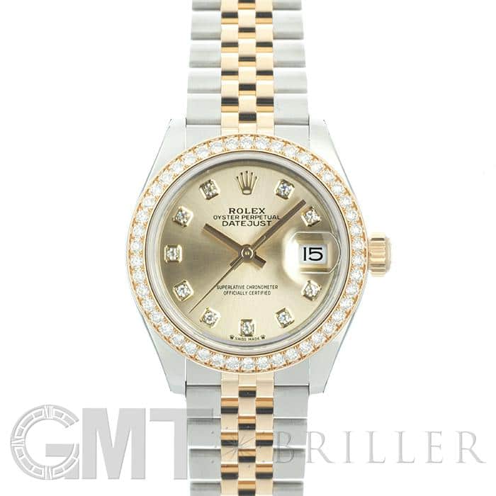 中古)ROLEX ロレックス デイトジャスト 28 279383RBR シャンパン