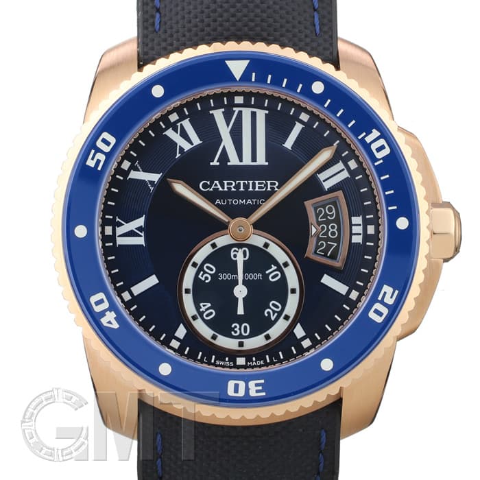 新品)CARTIER カルティエ カリブル ドゥ カルティエ ダイバー ブルー