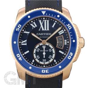CARTIER カルティエ カリブル ドゥ カルティエ ダイバー ブルー PG ラバー WGCA0009 メイン