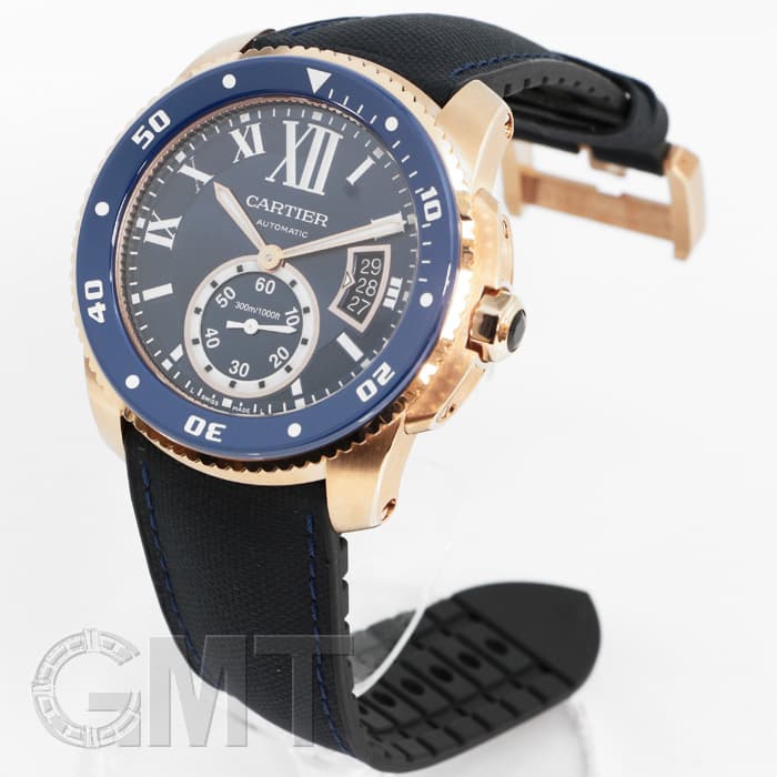 新品)CARTIER カルティエ カリブル ドゥ カルティエ ダイバー ブルー