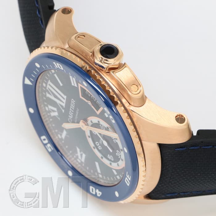 新品)CARTIER カルティエ カリブル ドゥ カルティエ ダイバー ブルー