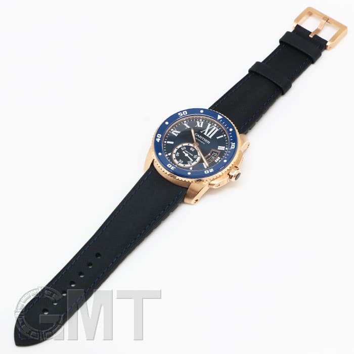 新品)CARTIER カルティエ カリブル ドゥ カルティエ ダイバー ブルー