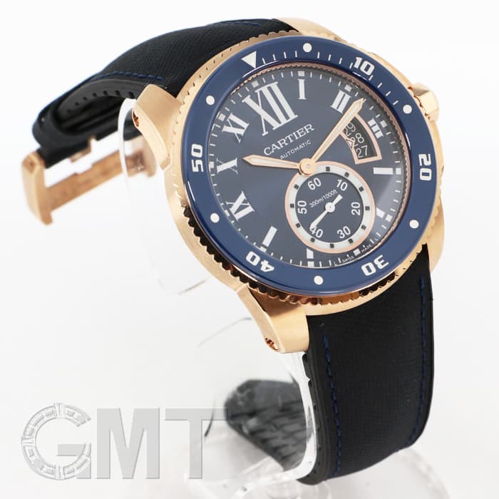 新品)CARTIER カルティエ カリブル ドゥ カルティエ ダイバー ブルー