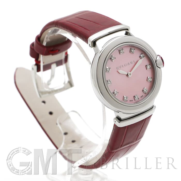 美品 BVLGARI ブルガリ ルチェア LU28C2SL/12 腕時計 ステンレススチール クォーツ ピンク文字盤 レディース【中古】 楽天市場】ブルガリ BVLGARI ルチェア LU28C2SL/12 ピンク文字盤 新品