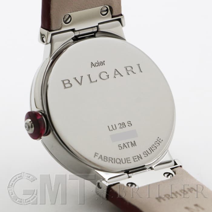 新品)BVLGARI ブルガリ ルチェア LU28C2SL/12 ピンクMOP 12Pダイヤ