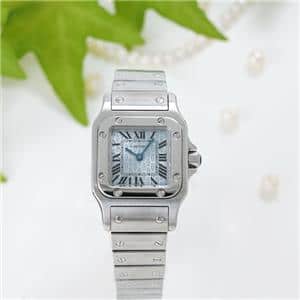 中古)CARTIER カルティエ サントス ガルベ SM W20064D6（商品ID