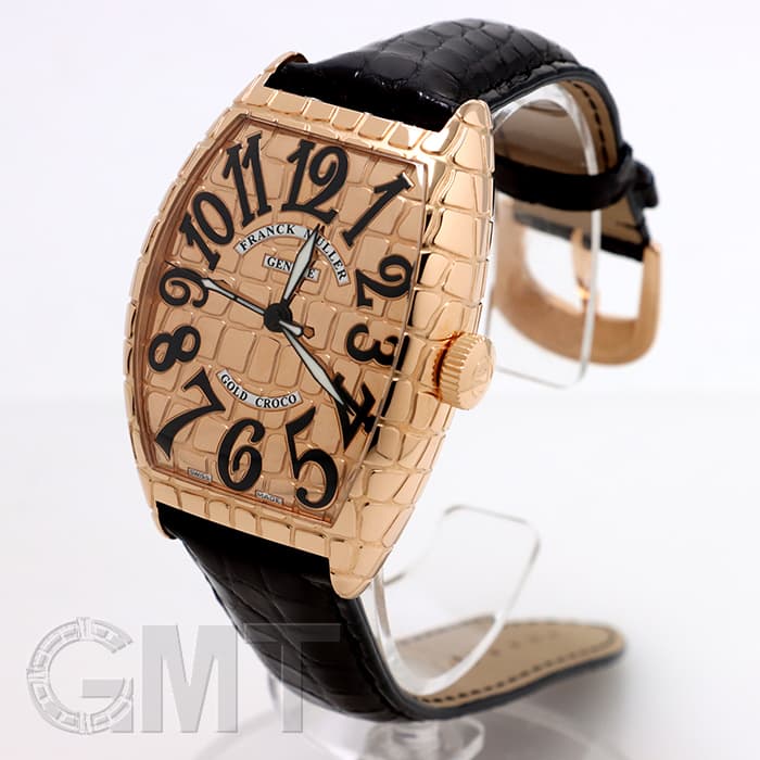 邦楽 GOLD 新品)FRANCK MULLER フランク・ミュラー トノーカーべックス ゴールド