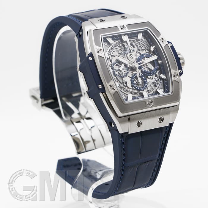 新品)HUBLOT ウブロ スピリット オブ ビッグバン チタニウム ブルー