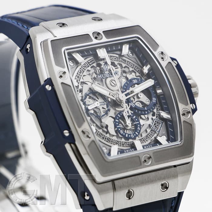新品)HUBLOT ウブロ スピリット オブ ビッグバン チタニウム ブルー