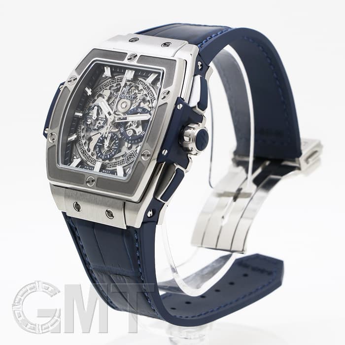 新品)HUBLOT ウブロ スピリット オブ ビッグバン チタニウム ブルー