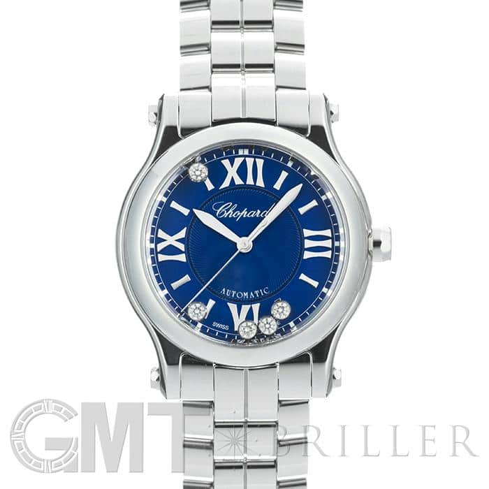 中古)CHOPARD ショパール ハッピースポーツ 278573-3007 ブルー（商品 