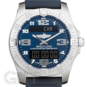 BREITLING ブライトリング プロフェッショナル エアロスペース エボ E793C69VPR マリーナブルー ラバーストラップ（尾錠） メイン
