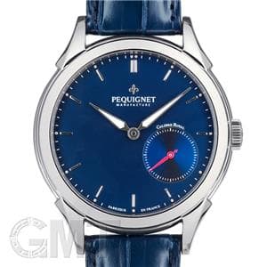 PEQUIGNET MANUFACTURE ペキニエ  マニュファクチュール（正規輸入商品） リュー ロワイヤル 1 フォンクション トリコロールハンズオンブルー 日仏交流160周年限定 9010073FJ メイン