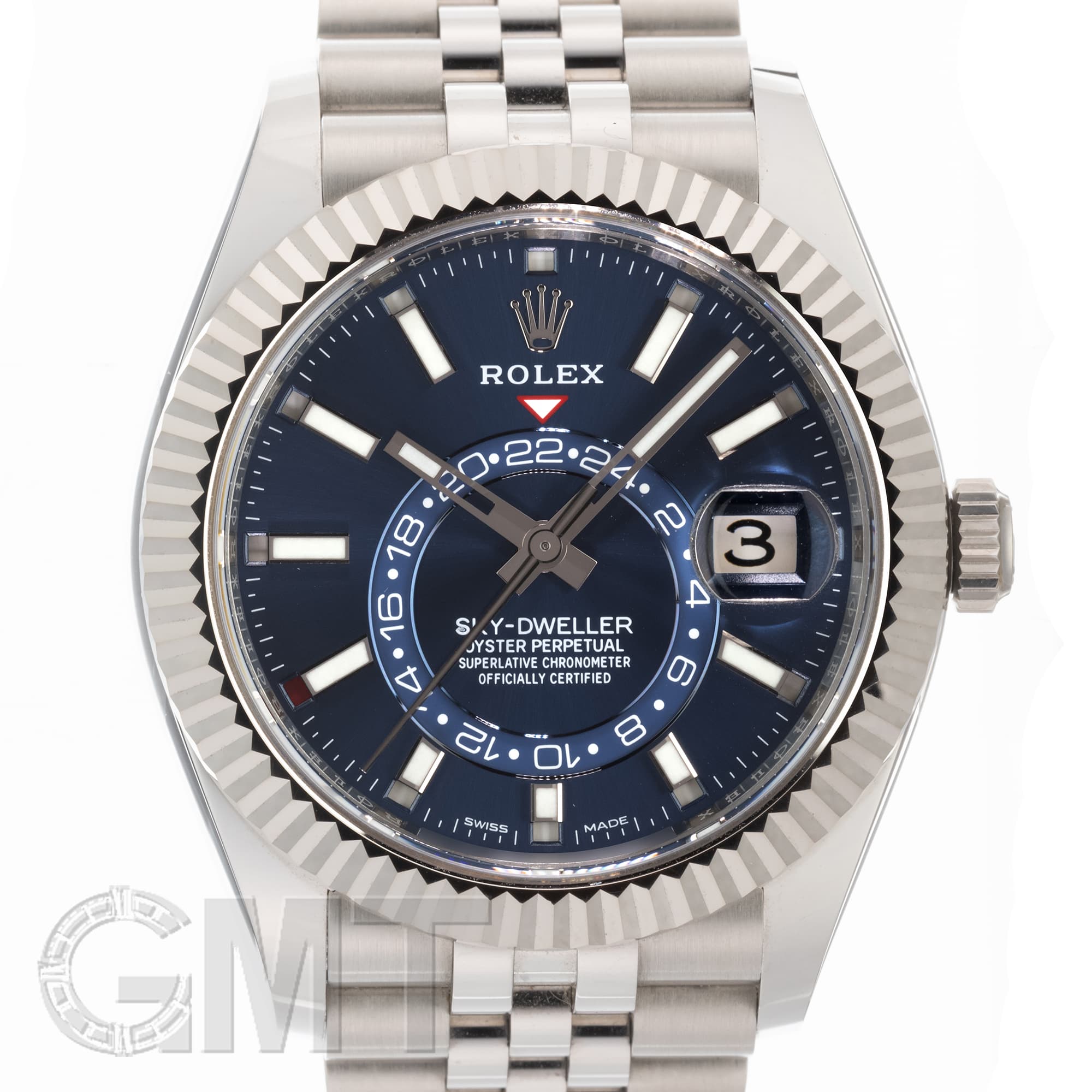 中古)ROLEX ロレックス スカイドゥエラー 326934 ブルー ジュビリー