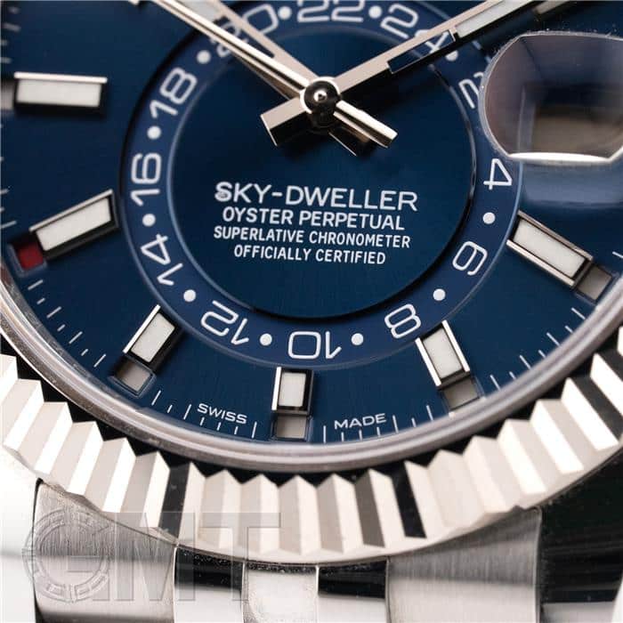 中古)ROLEX ロレックス スカイドゥエラー 326934 ブルー ジュビリー