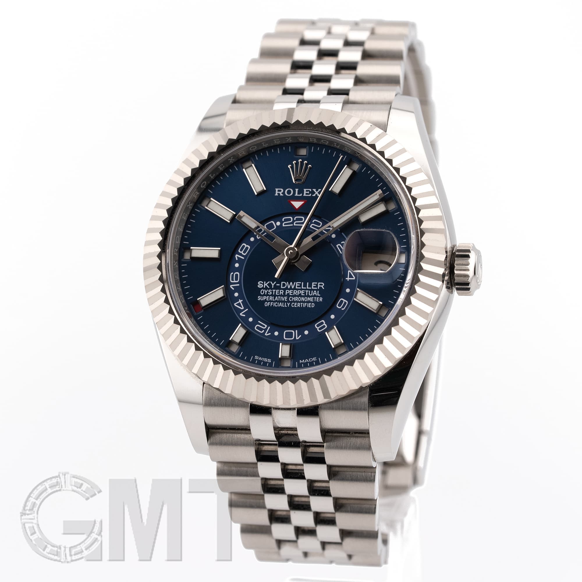 【888 コメントからお願いです様】専用 中古)ROLEX ロレックス スカイドゥエラー 326934 ブルー ジュビリー