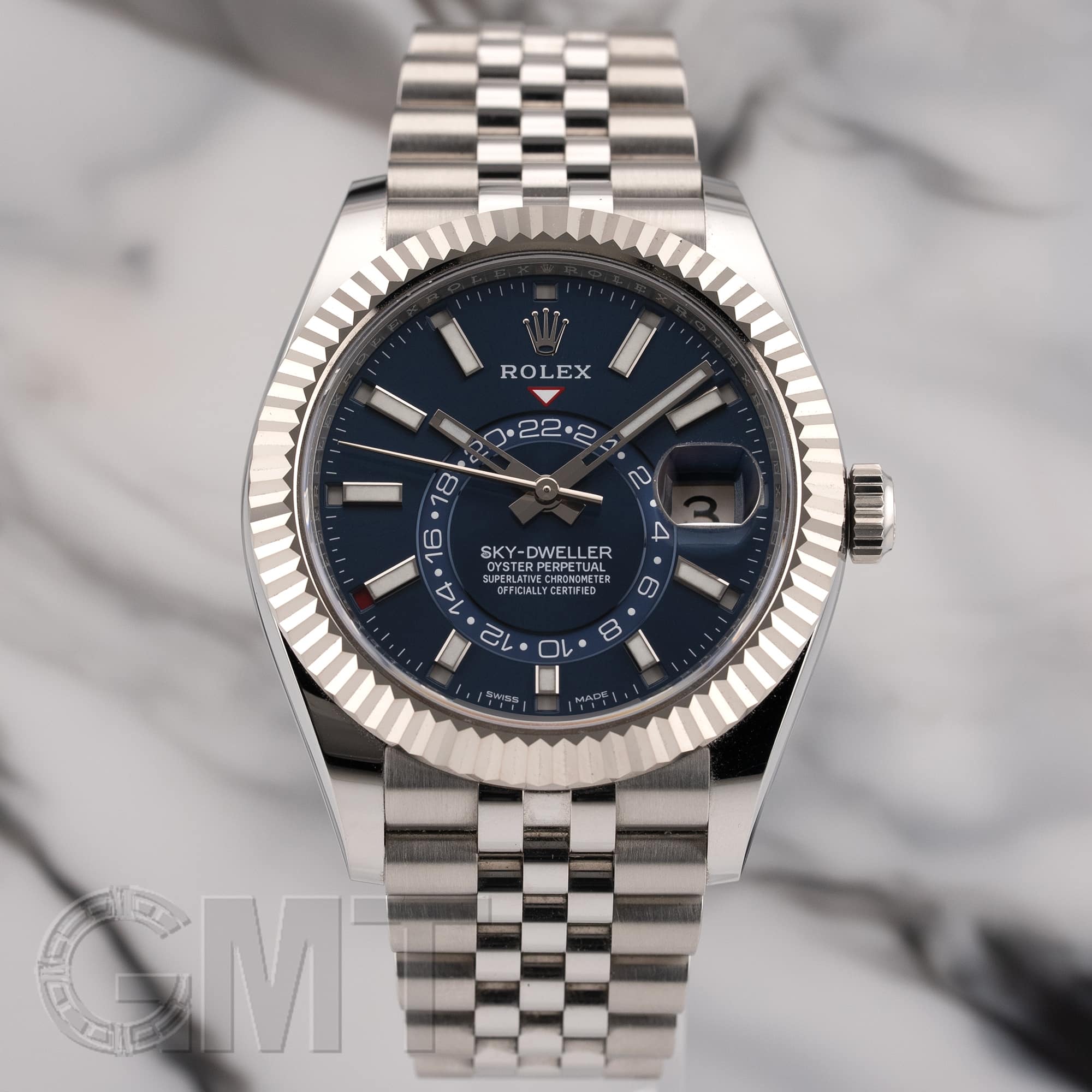 中古)ROLEX ロレックス スカイドゥエラー 326934 ブルー ジュビリー