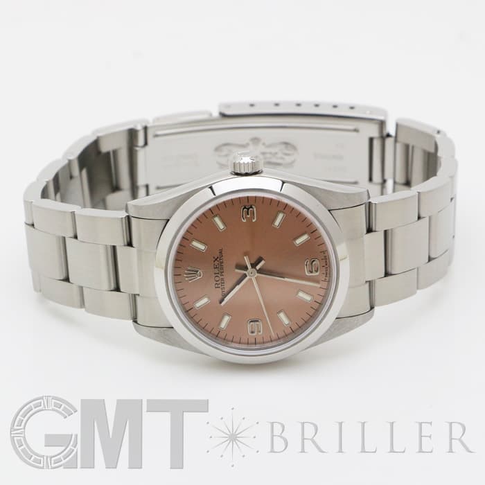 中古)ROLEX ロレックス オイスターパーペチュアル 67480 ピンク369 U番