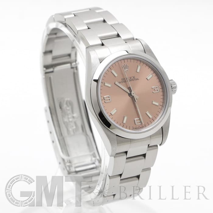 中古)ROLEX ロレックス オイスターパーペチュアル 67480 ピンク369 U番