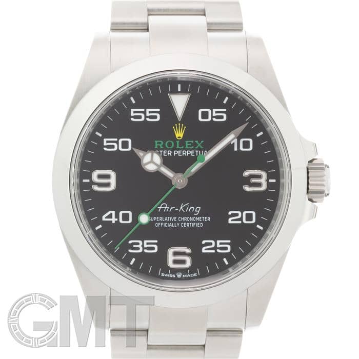 ロレックス エアキング 1998年製 ブラックダイヤル Ref.14000 箱