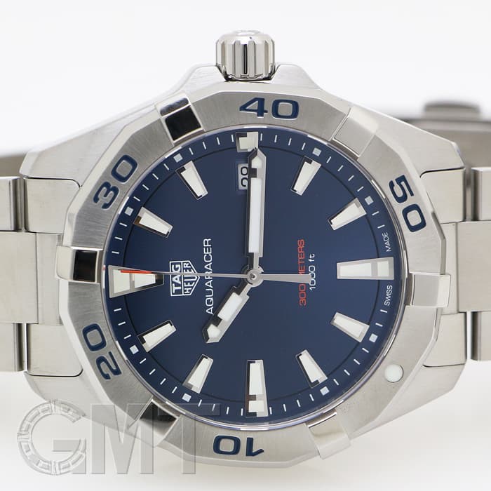 新品)TAG HEUER タグ・ホイヤー アクアレーサー 300m ブルー 41mm