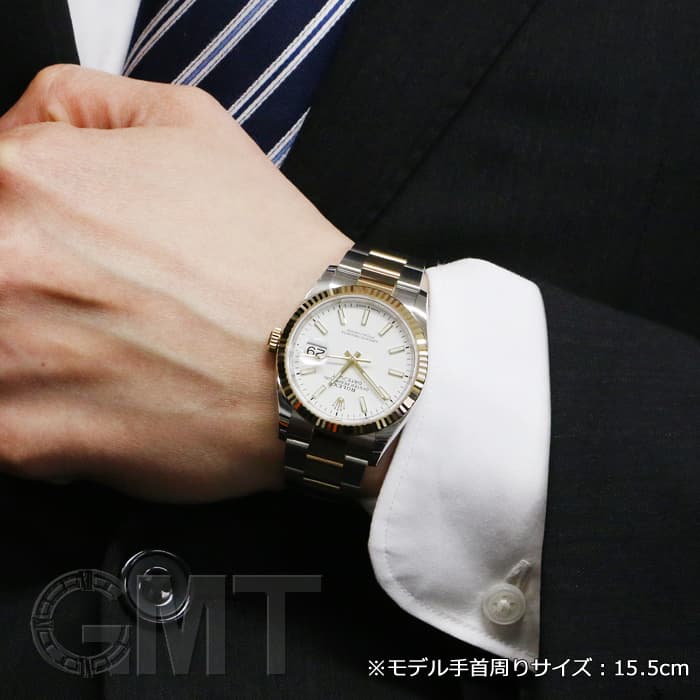 新品)ROLEX ロレックス デイトジャスト 36 126233 ホワイト