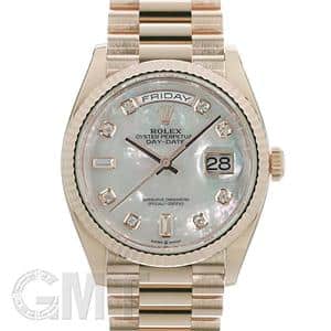 ROLEX ロレックス デイデイト 36 128235NA ホワイトシェル メイン