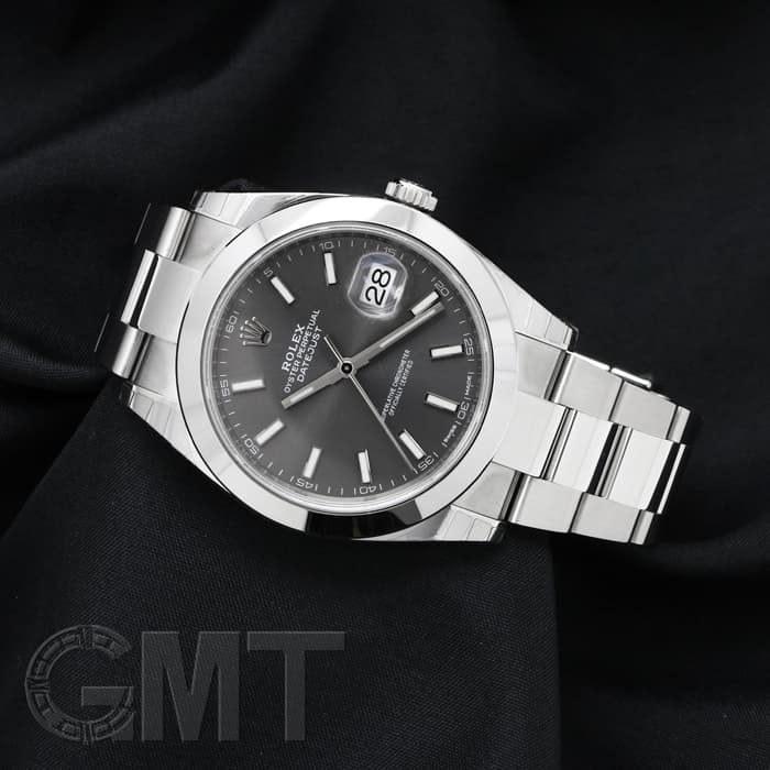 新品)ROLEX ロレックス デイトジャスト 41 126300 スレート オイスター