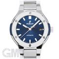 HUBLOT ウブロ クラシック チタニウム ブレスレット ブルー 38mm 568.NX.7170.NX