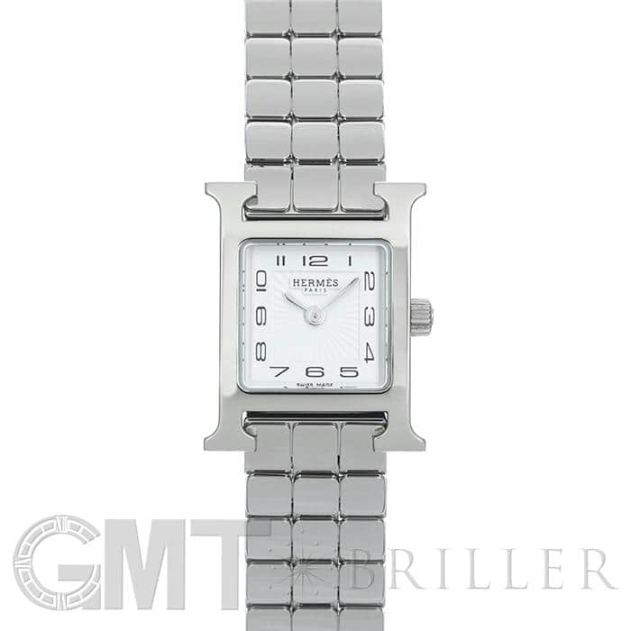 エルメスHERMESミニHウォッチHH1.110 11Pダイヤ 新品仕上げ済み HH1.110.290 HERMES（エルメス） Hウォッチ ミニ 11Pダイヤ 中古
