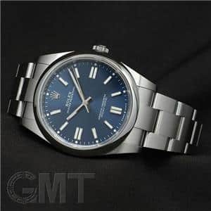 ROLEX ロレックス オイスターパーペチュアル 41 124300 ブライトブルー メイン