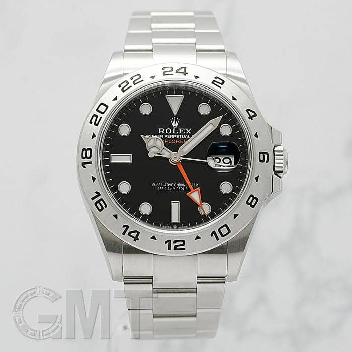 ROLEX エクスプローラ2
文字盤 ロレックス エクスプローラーⅡ 42mm専用 オレンジ【尾錠付き