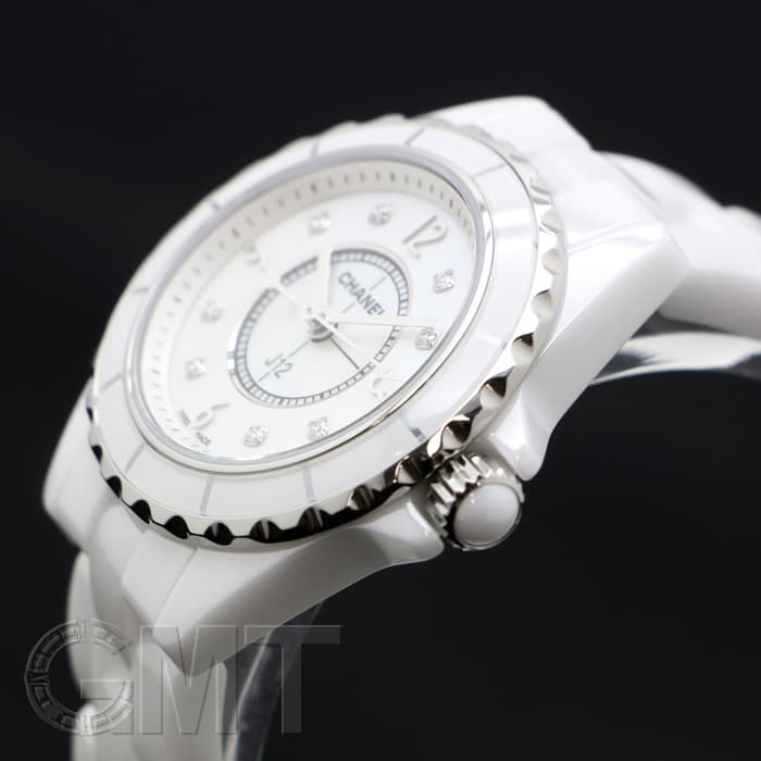 未使用)CHANEL シャネル J12 H2570 ホワイトセラミック MOP/8P