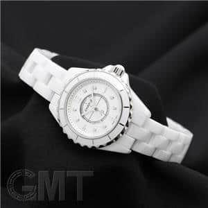 未使用)CHANEL シャネル J12 H2570 ホワイトセラミック MOP/8Pダイヤ