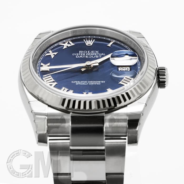 新品)ROLEX ロレックス デイトジャスト 116234 ブルー ローマ