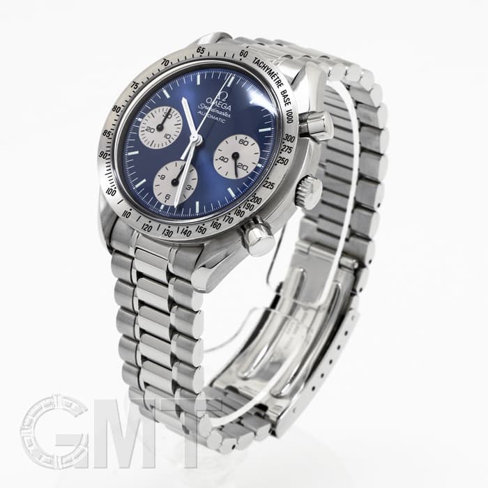 中古)OMEGA オメガ スピードマスター オートマティック ブルー 3510.82