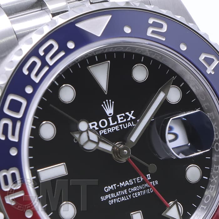 未使用)ROLEX ロレックス GMTマスター II 126710BLRO（商品ID